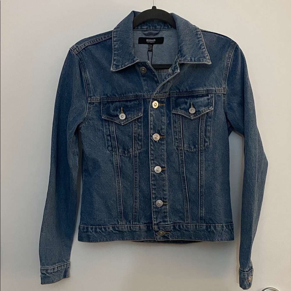Hudson Jeans Dark Blue Denim Jacket